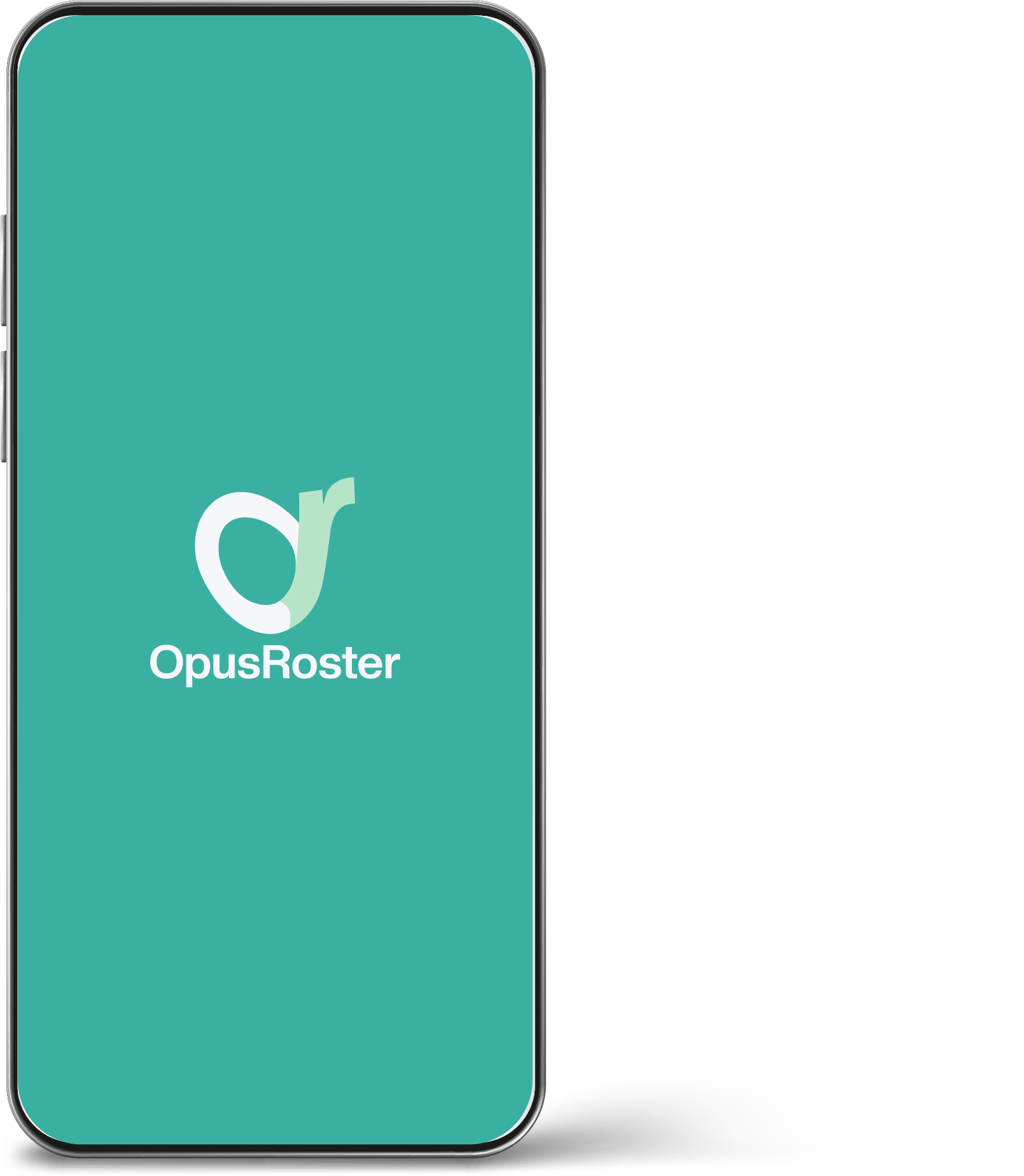 OpusRoster mobile app light screen